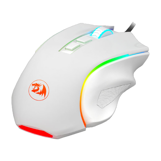 REDRAGON GRIFFIN 7200DPI Gaming Mouse - White