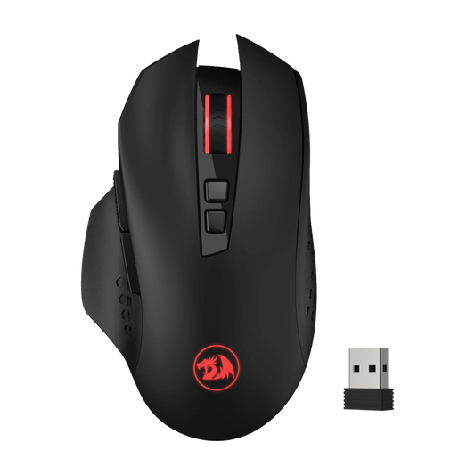 REDRAGON GAINER Wireless 4000DPI Gaming Mouse - Black