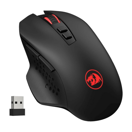 REDRAGON GAINER Wireless 4000DPI Gaming Mouse - Black