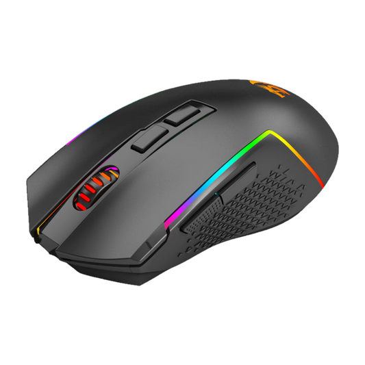 REDRAGON Trident Pro 8000DPI RGB Gaming Mouse - Black