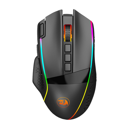 REDRAGON Enlightment PRO RGB Wireless Gaming Mouse - Black