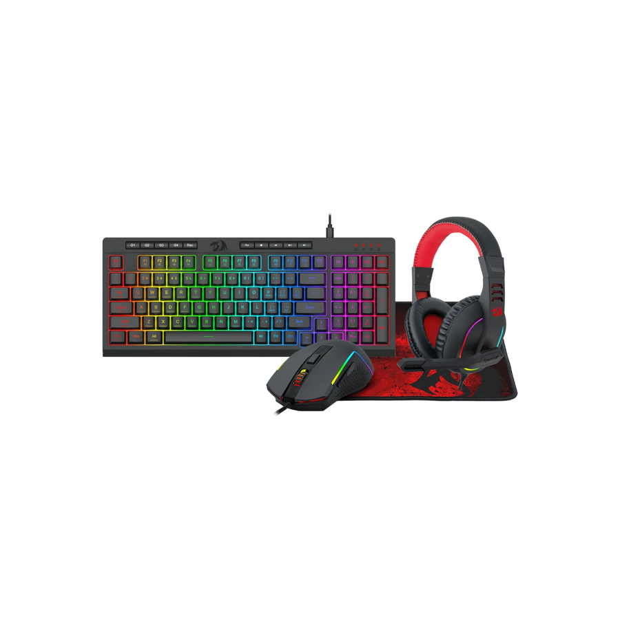 REDRAGON 4IN1 Gaming Combo K515-RGB + H120-RGB + M616-RGB + P016