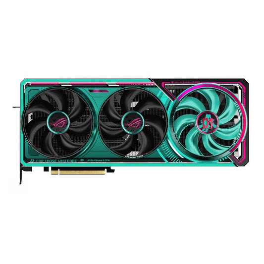 ASUS Nvidia Geforce RTX 5080 ROG ASTRAL OC 16GB GDDR7 MIKU EDITION Graphics Card
