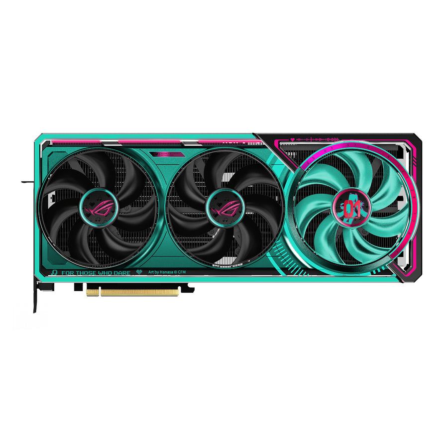 ASUS Nvidia Geforce RTX 5080 ROG ASTRAL OC 16GB GDDR7 MIKU EDITION Graphics Card