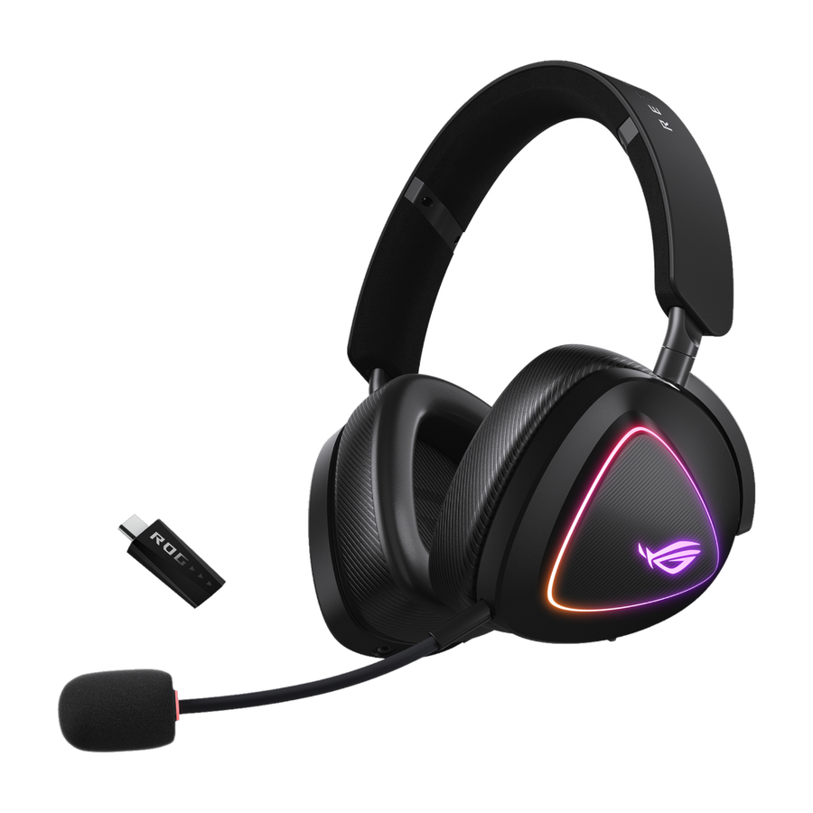 ASUS ROG Delta II Multi Platform Black Wireless Gaming Headset