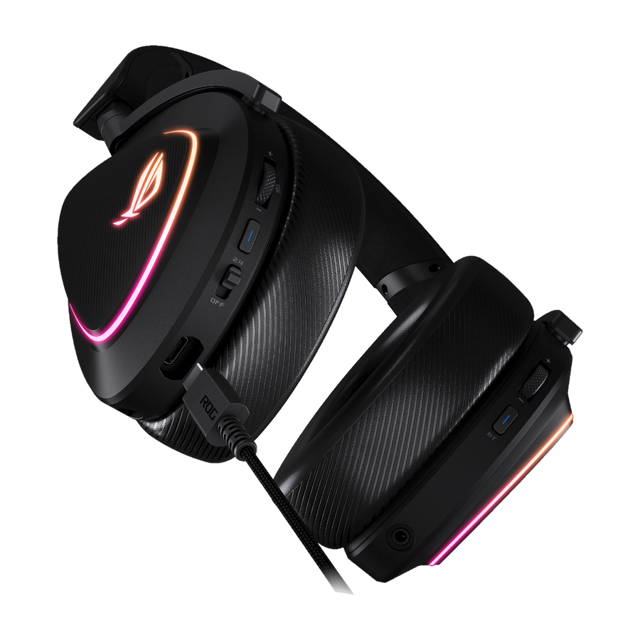 ASUS ROG Delta II Multi Platform Black Wireless Gaming Headset