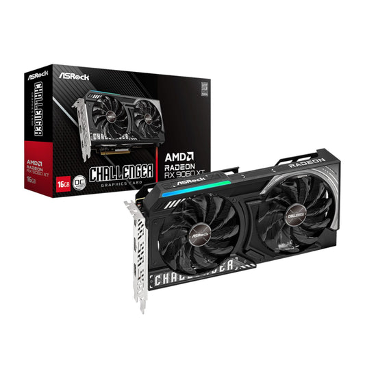 ASRock Radeon RX9060 XT Challenger 16G Graphics Card
