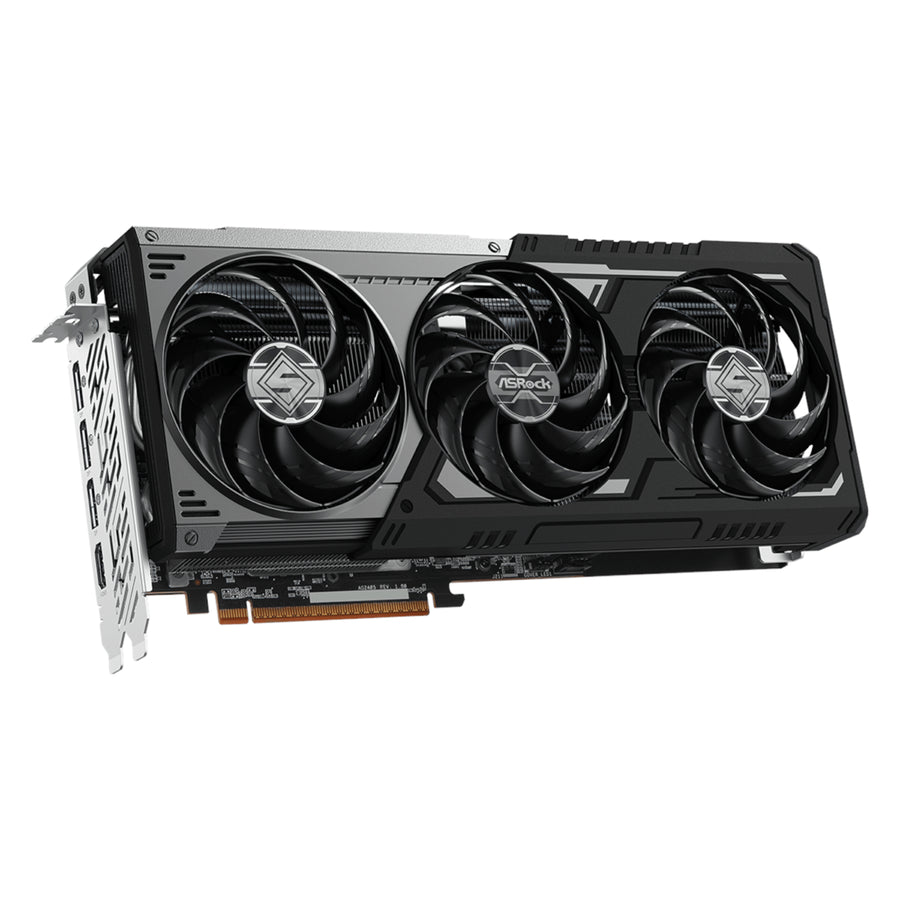 ASRock Radeon RX9070 XT Steel Legend Dark 16G Graphics Card