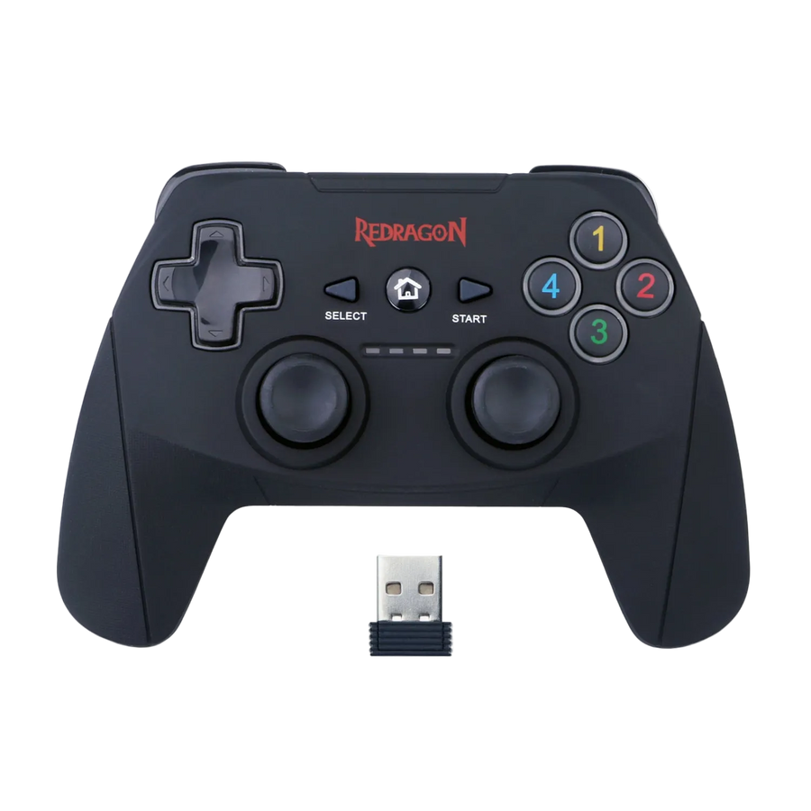 REDRAGON HARROW Wireless X/D-input(Digital/Analog) PC Controller Black