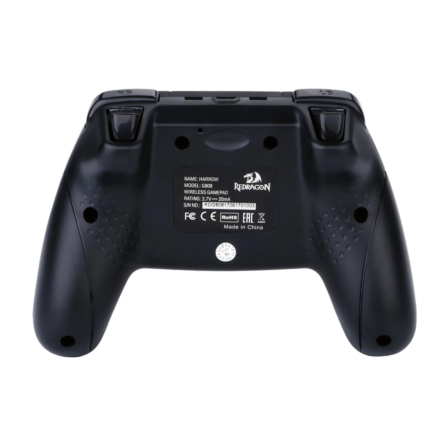 REDRAGON HARROW Wireless X/D-input(Digital/Analog) PC Controller Black