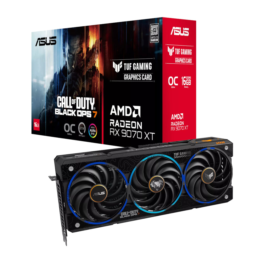 ASUS TUF Gaming Radeon RX 9070 XT COD BO7 Special Edition