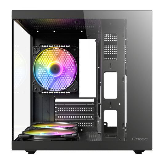 Antec VCX10M RGB Micro-ATX | ITX RGB Mini -Tower Gaming Chassis - Black