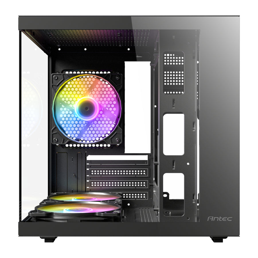 Antec VCX10M RGB Micro-ATX | ITX RGB Mini -Tower Gaming Chassis - Black