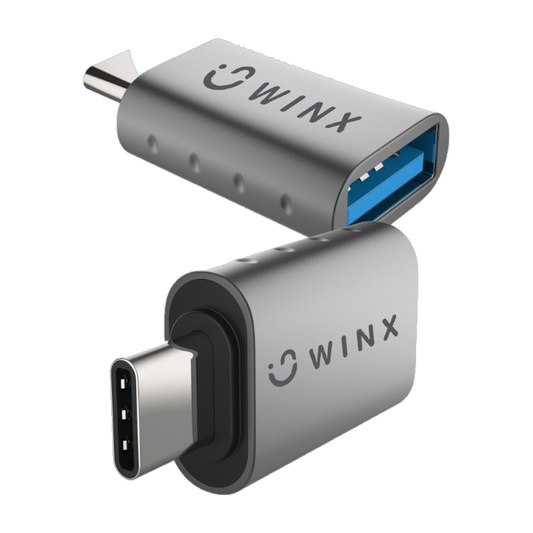WINX LINK Simple Type-C to USB Adapter Dual Pack