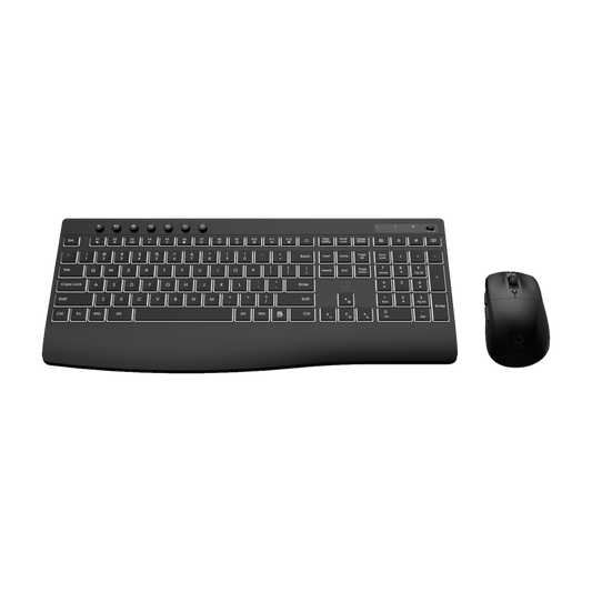 WINX DO Business Backlit Wireless Keyboard and Mouse Combo