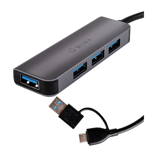 WINX CONNECT Simple 4 Port USB Hub