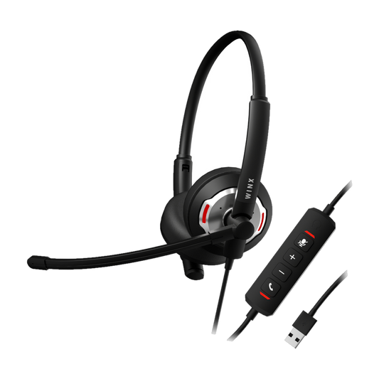 WINX CALL Pro AI Noise Cancelling Mic Headset
