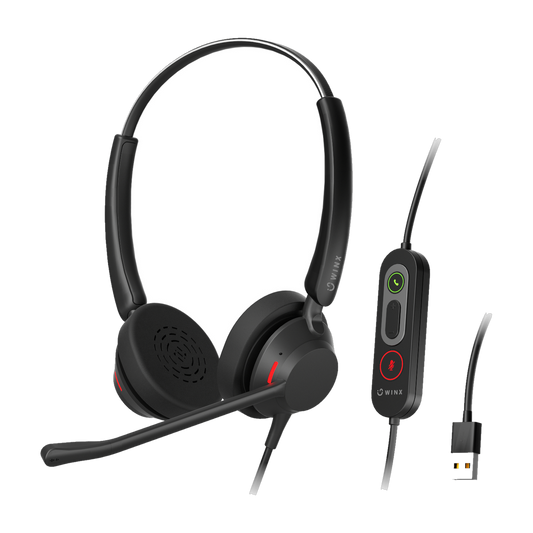 WINX CALL Pro 2 AI Noise Cancelling Headset