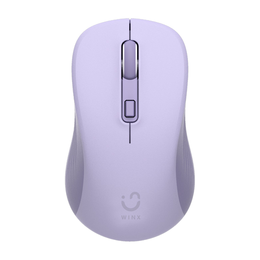 WINX Click Easy 1600DPI 2.4GHz Wireless Mouse - Purple