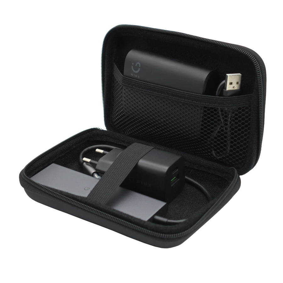 WINX Go Rugged Hardshell Protective Carry Case - Black