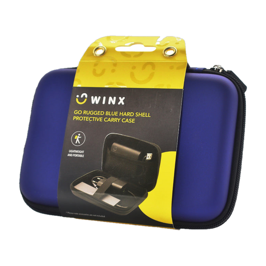 WINX Go Rugged Hardshell Protective Carry Case - Blue