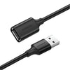 UGREEN USB 2.0 A Male to A Female Cable 1.5m (Black)