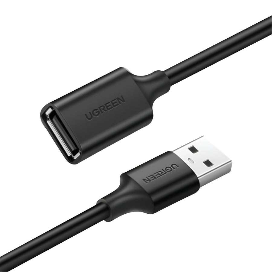 UGREEN USB 2.0 A Male to A Female Cable 1.5m (Black)