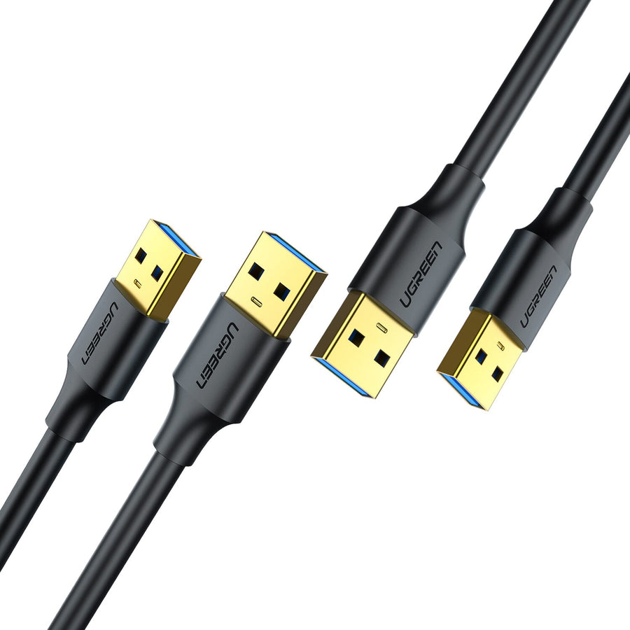 UGREEN USB-A 3.0 Male to Male Cable 1m (Black)